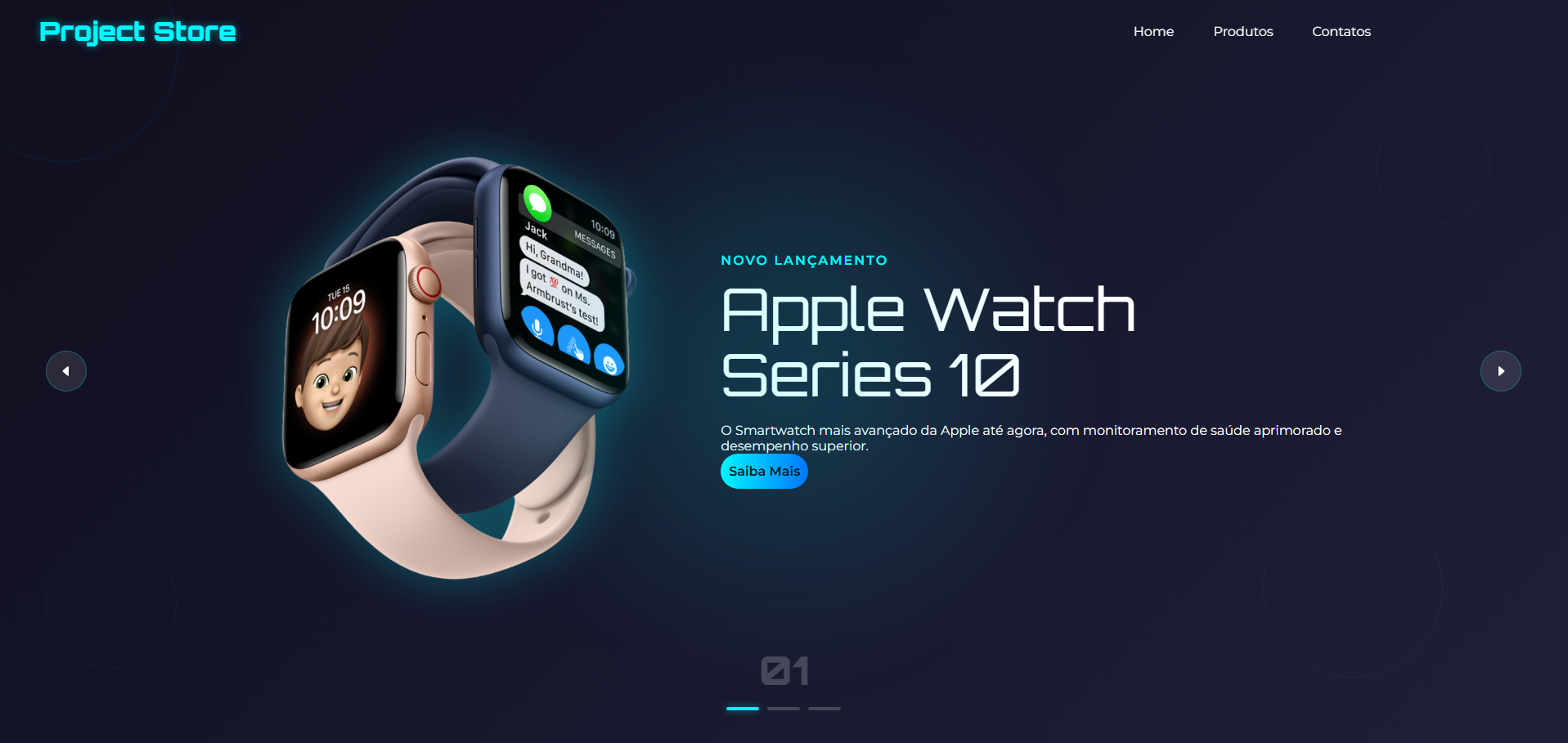 Project Store - E-commerce Moderno